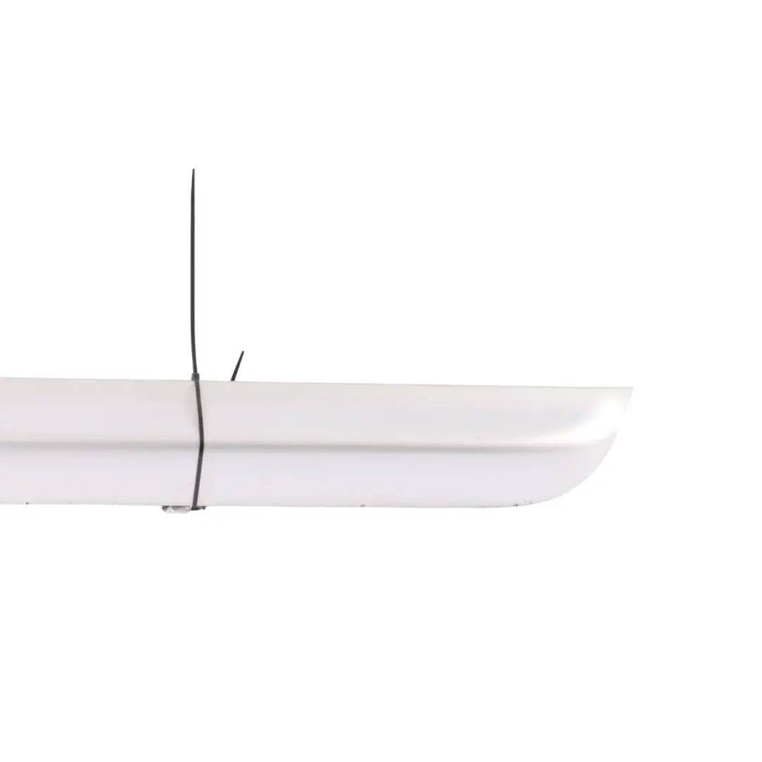 Audi A4 B7 Door Lower Strip Moulding Rear Left N/S Light Silver - Y7W - SKU 8E0853969D-LS - Part number 8E0853969D