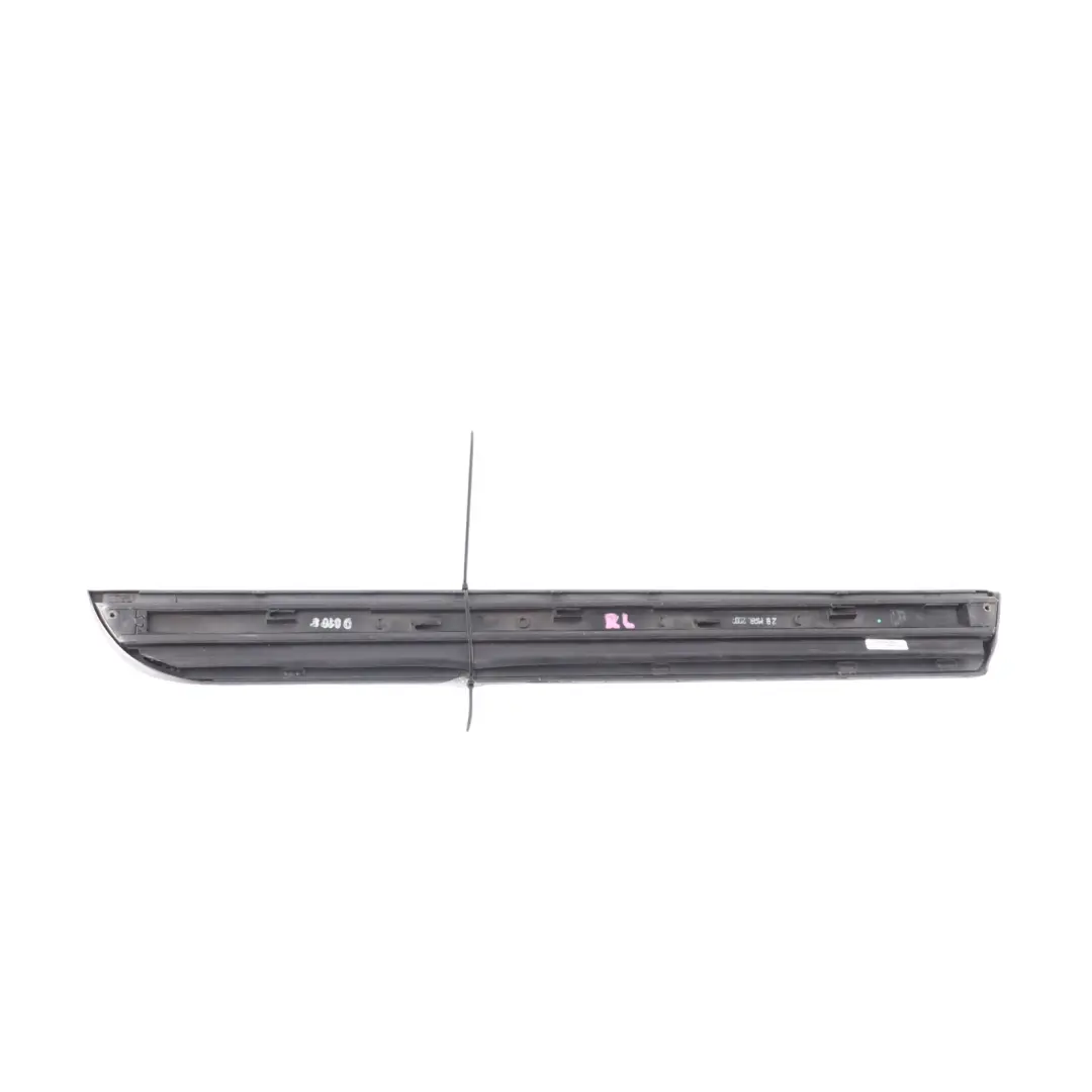 Audi A4 B7 Door Lower Strip Moulding Rear Left N/S Light Silver - Y7W - SKU 8E0853969D-LS - Part number 8E0853969D