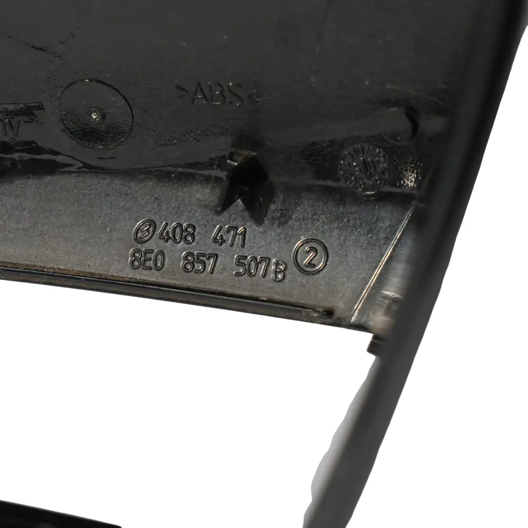 Audi A4 B7 Wing Espejo Cubierta Tapa Izquierda Phantom Negro - Z9Y - SKU 8E0857507B-PHB - Número de pieza 8E0857507B