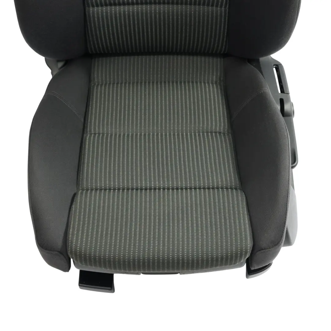 Audi A4 B7 Sport Sitz Vorne links Interieur Stoff Panther Soul Schwarz - SKU 8E0881805Q-1 - Teilenummer 8E0881805Q