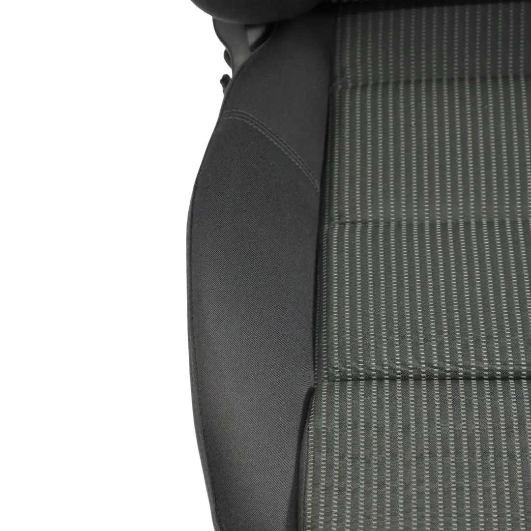 Audi A4 B7 Siège sport avant gauche Tissu intérieur Panther Soul Noir - SKU 8E0881805Q-1 - Numéro de pièce 8E0881805Q