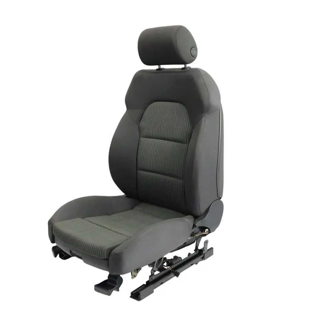 Audi A4 B7 Sport Sedile Anteriore DestroInterno Tessuto Panther Soul Nero - SKU 8E0881806Q-1 - Numero di parte 8E0881806Q