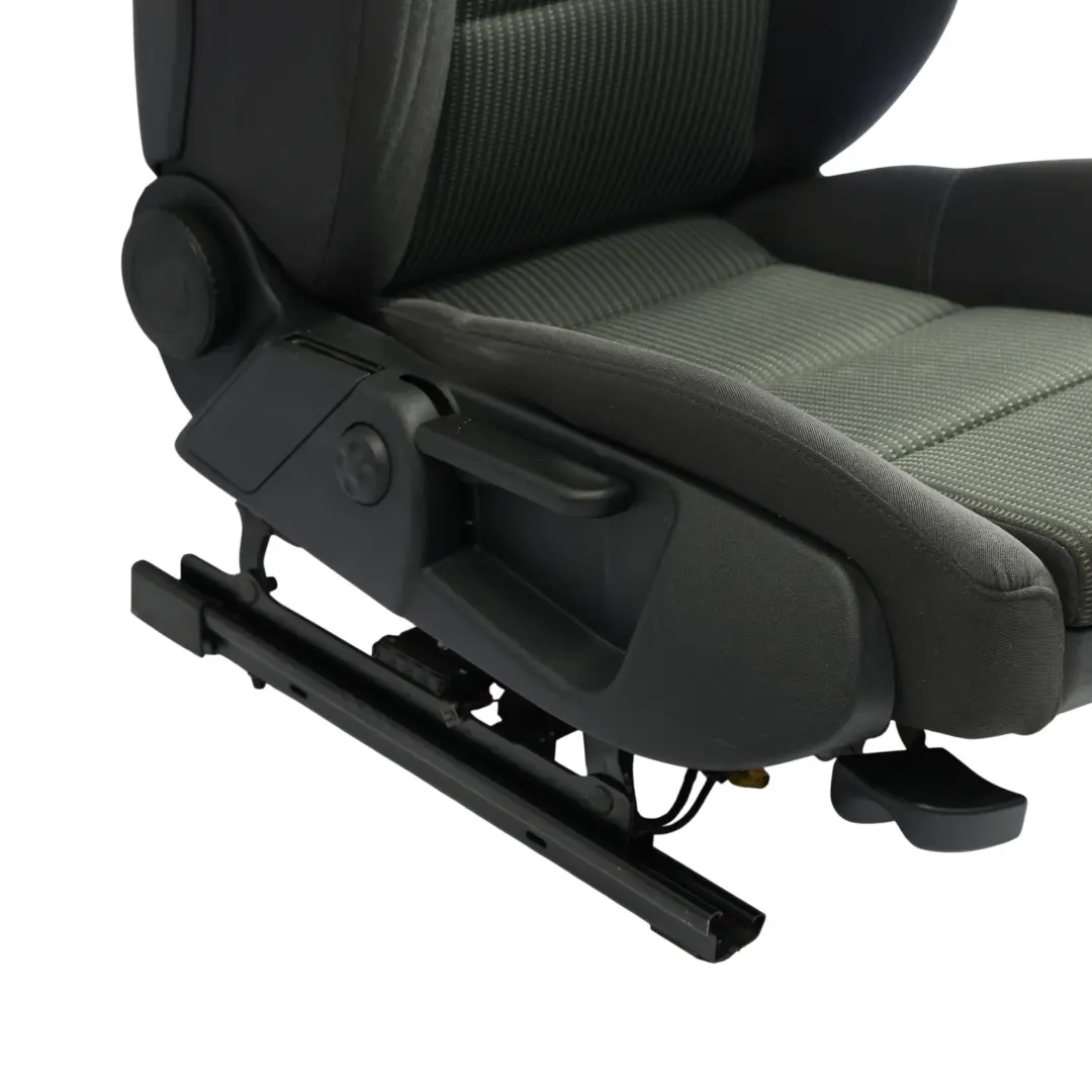 Audi A4 B7 Sport Sitz Vorne Rechts Interieur Stoff Panther Soul Schwarz - SKU 8E0881806Q-1 - Teilenummer 8E0881806Q