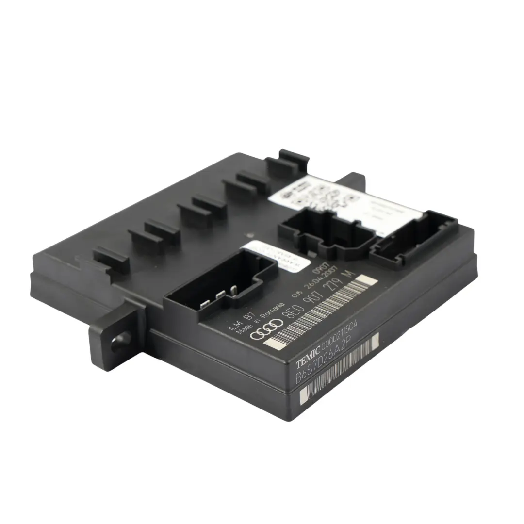 Body Control Module BCM Comfort Control Unit Power Supply to Audi A4 B7 with Part number 8E0907279M Audi A4 B7 Body Control Module BCM Comfort Control Unit Power Supply - SKU 8E0907279M - Part number 8E0907279M