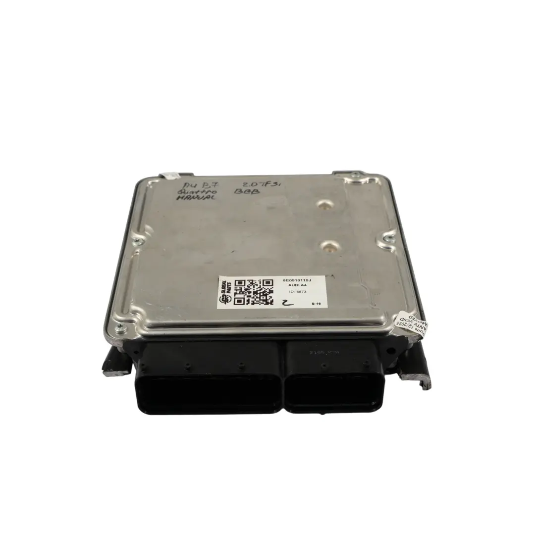 BGB 200HP Quattro Motor Steuerung ECU Manual für Audi A4 B7 2.0 TFSI mit Teilenummer 8E0910115J Audi A4 B7 2.0 TFSI BGB 200HP Quattro Motor Steuerung ECU Manual - SKU 8E0910115J - Teilenummer 8E0910115J