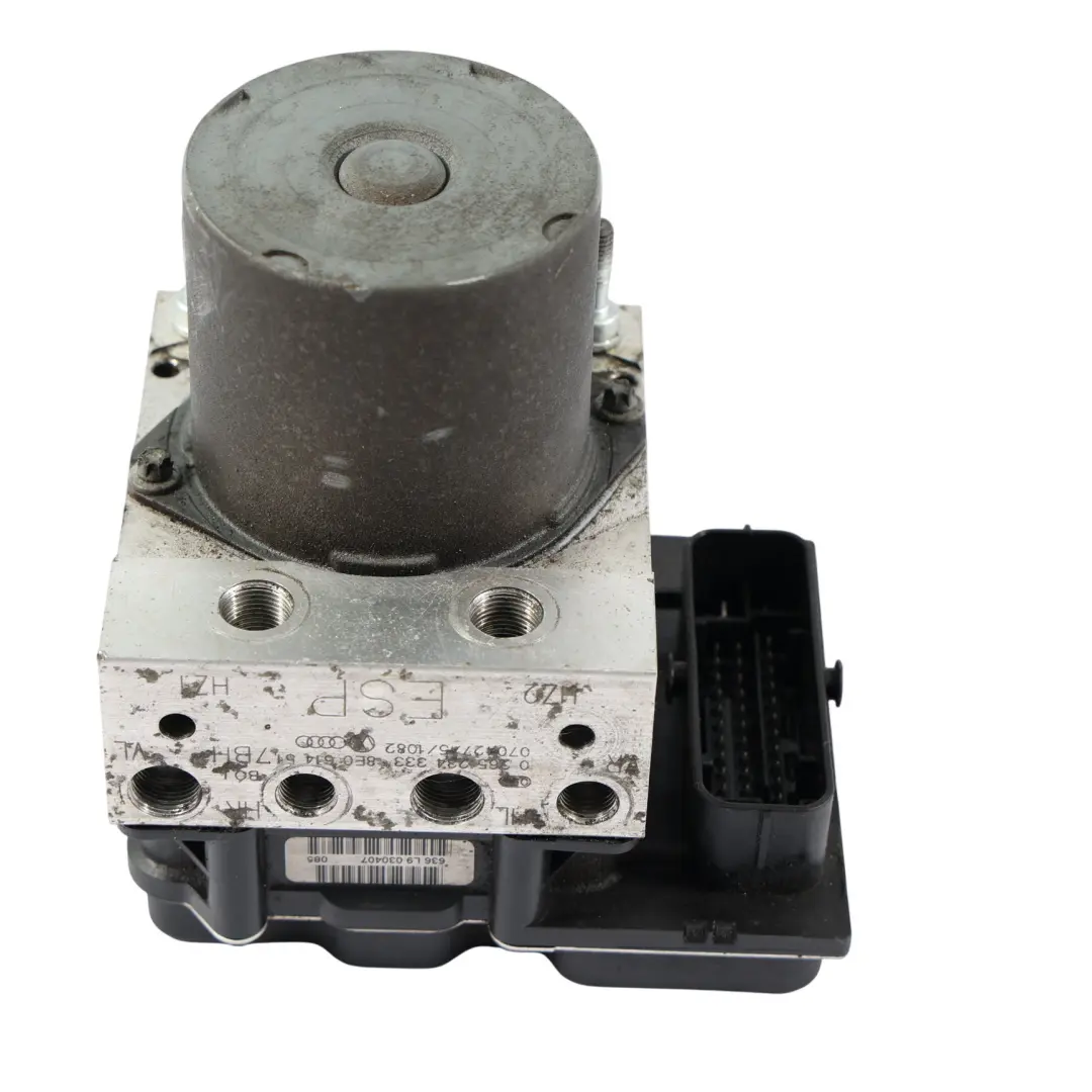 Brake Pump ABS Module Hydraulic Control Braking Unit to Audi A4 B7 with Part number 8E0910517J Audi A4 B7 Brake Pump ABS Module Hydraulic Control Braking Unit - SKU 8E0910517J - Part number 8E0910517J