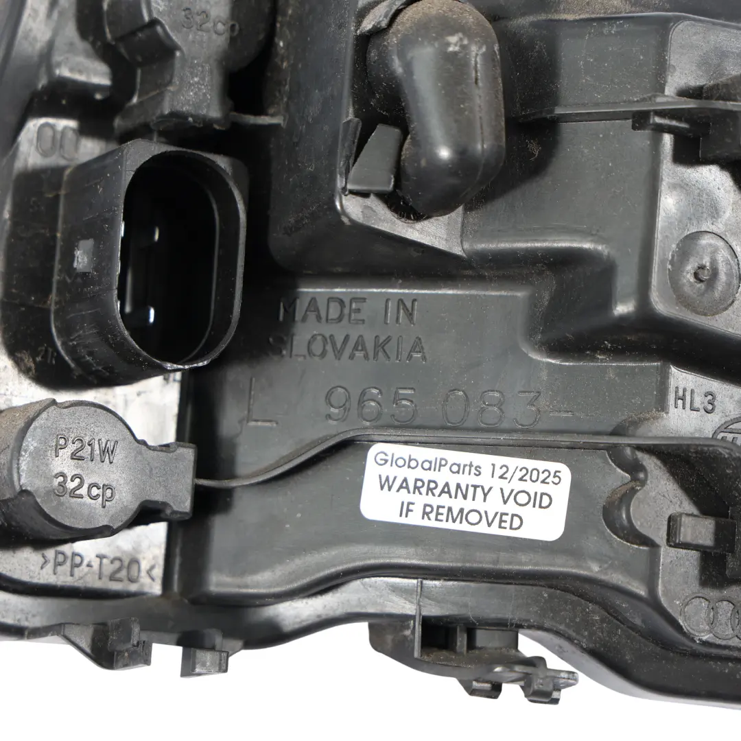 Audi A4 B7 Sedan Rear Light Lamp Bulb Holder Housing Left N/S - SKU 8E5945257B - Part number 8E5945257B