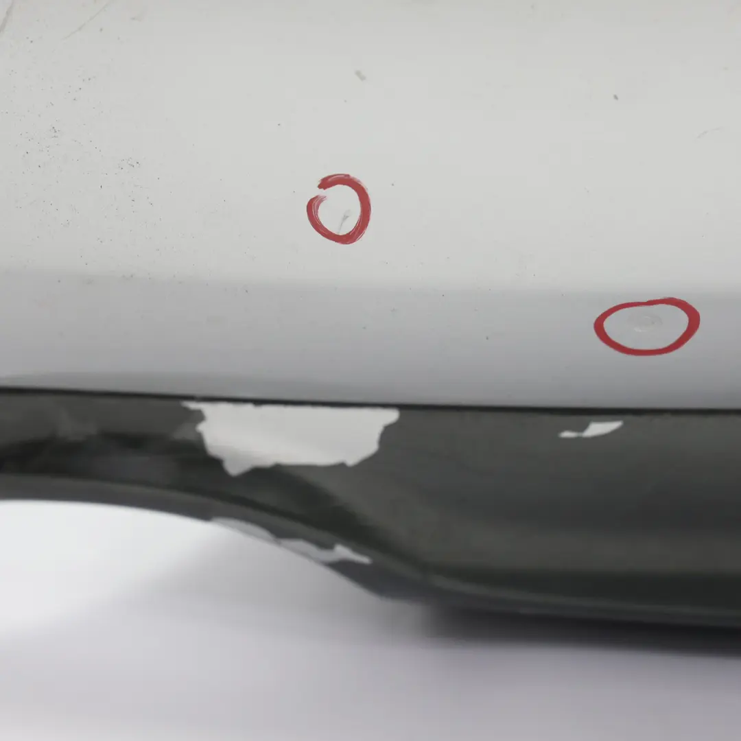 Bumper Panel PDC Covering Light Silver Metallic - Y7W to Audi A4 B7 Avant Rear with Part number 8E9807303 Audi A4 B7 Avant Rear Bumper Panel PDC Covering Light Silver Metallic - Y7W - SKU 8E9807303-LS - Part number 8E9807303