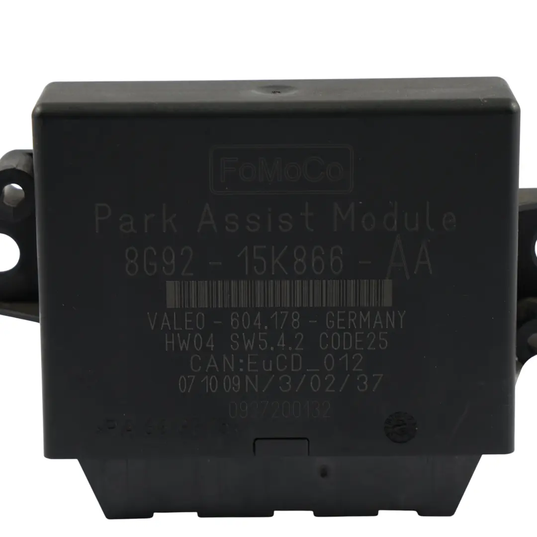 Ford Mondeo Mk4 PDC Sensor De Aparcamiento Módulo De Control - SKU 8G92-15K866-AA - Número de pieza 8G92-15K866-AA
