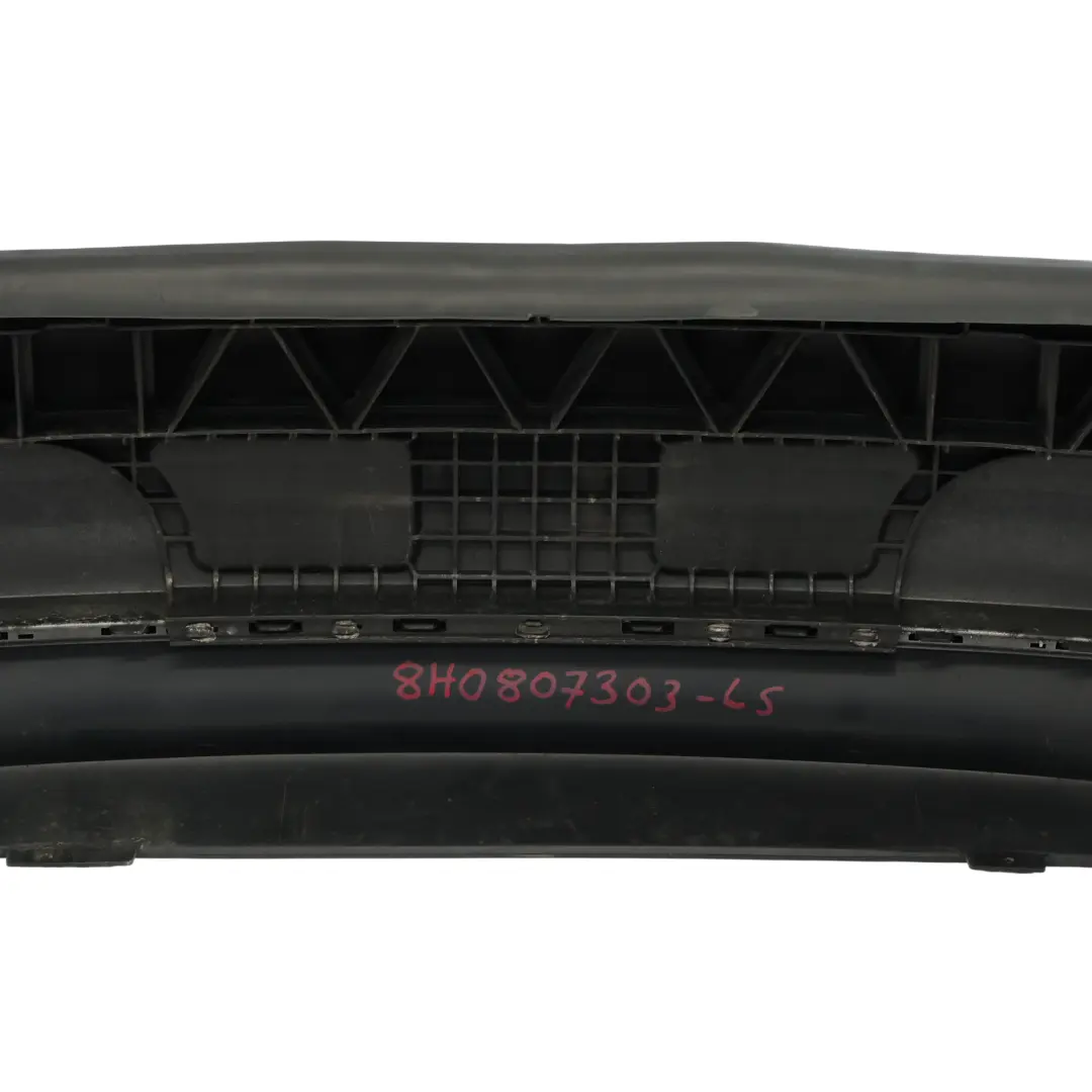 Audi A4 B7 Rear Bumper Trim Panel Covering Light Silver Metallic - Y7W - SKU 8H0807303-LS - Part number 8H0807303