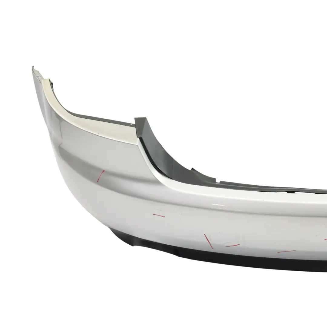 Audi A4 B7 Rear Bumper Trim Panel Covering Light Silver Metallic - Y7W - SKU 8H0807303-LS - Part number 8H0807303