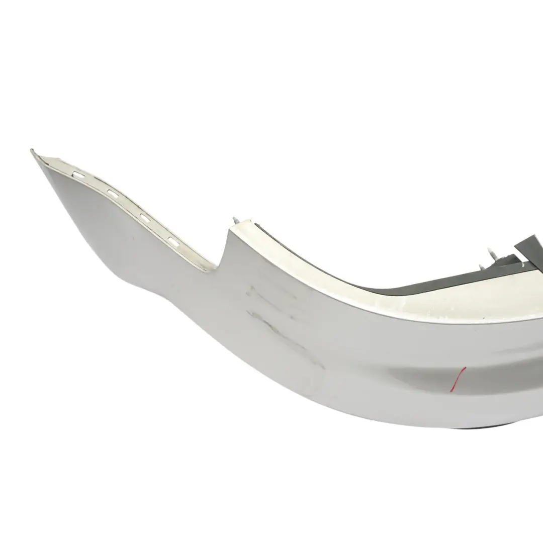 Bumper Trim Panel Covering Light Silver Metallic - Y7W to Audi A4 B7 Rear with Part number 8H0807303 Audi A4 B7 Rear Bumper Trim Panel Covering Light Silver Metallic - Y7W - SKU 8H0807303-LS - Part number 8H0807303