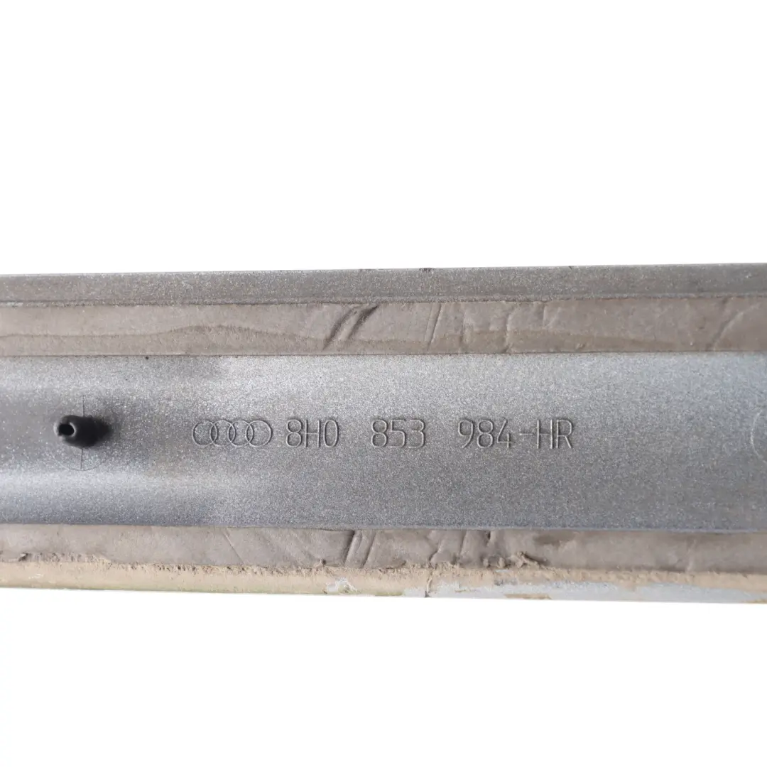 Audi A4 B7 Cabrio S-Line Door Trim Strip Rear Right O/S Light Silver - Y7W - SKU 8H0853984-LS - Part number 8H0853984