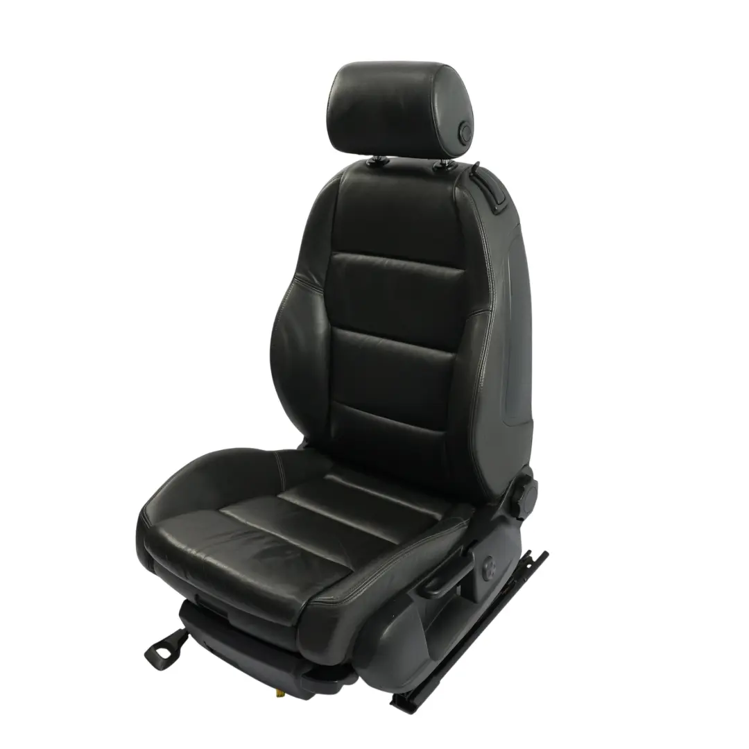 Audi A4 B7 8H Kabriolet Fotel Sport Przedni Lewy Przód Skórzany Soul Czarny - SKU 8H0881805N-1 - Numer Części 8H0881805N