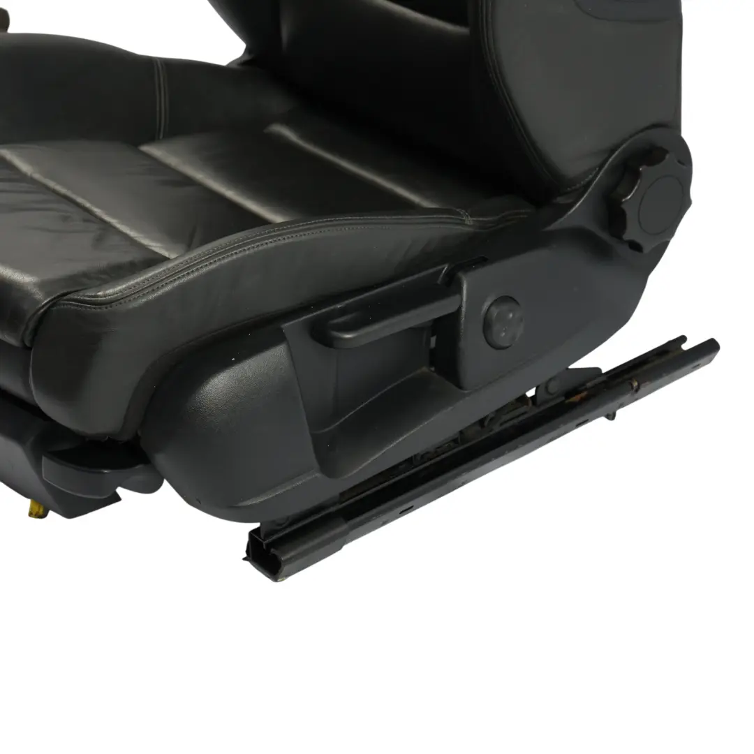 Audi A4 B7 8H Asiento Deportivo Convertible Delantero Izquierdo Cuero Negro Soul - SKU 8H0881805N-1 - Número de pieza 8H0881805N
