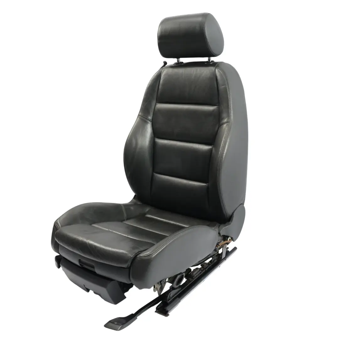 Audi A4 B7 8H Cabriolet Siège Sport Avant Droit Intérieur Soul Cuir Noir - SKU 8H0881806AB - Numéro de pièce 8H0881806AB