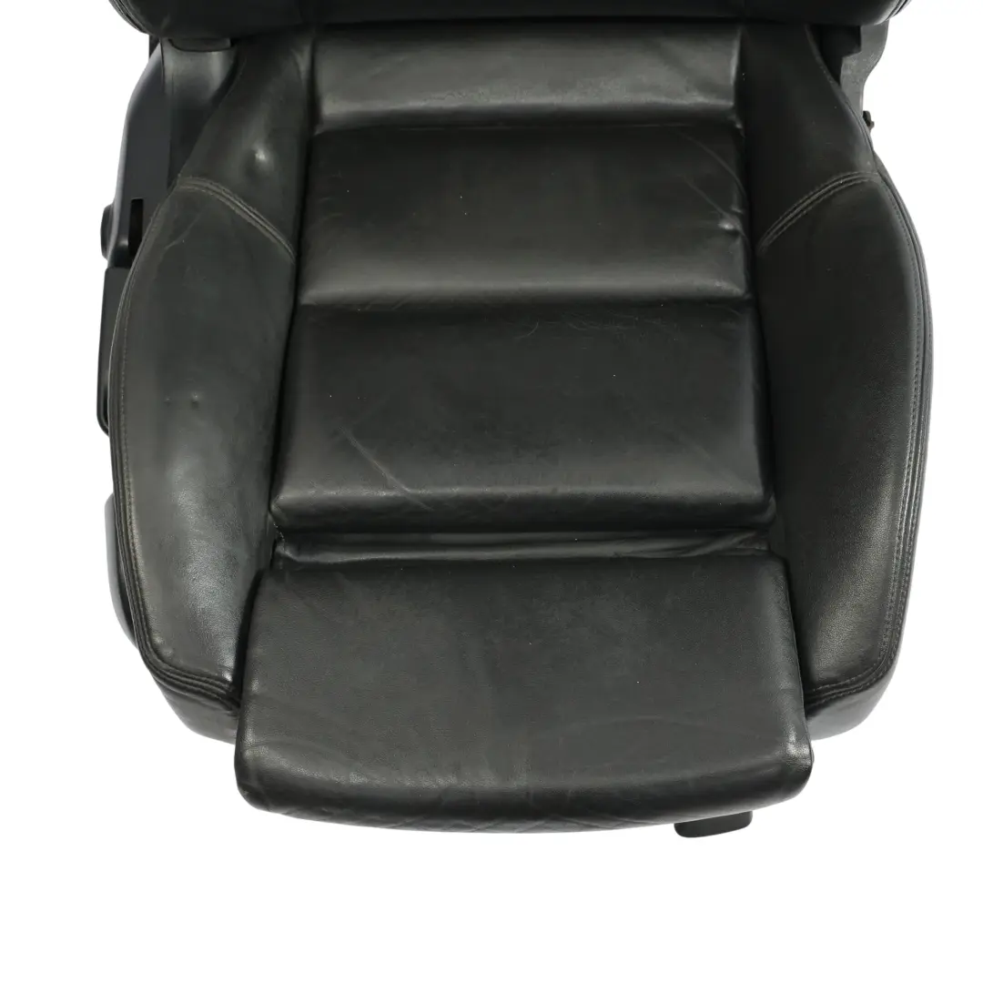 Audi A4 B7 8H Cabrio Sport Sitz Vorne Rechts Innenraum Seele Schwarz Leder - SKU 8H0881806AB - Teilenummer 8H0881806AB