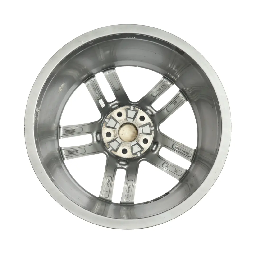 Audi TT Mk2 8J Grau Leichtmetallfelge Alufelge 18" 9J ET:52 - SKU 8J0601025AN-1 - Teilenummer 8J0601025AN