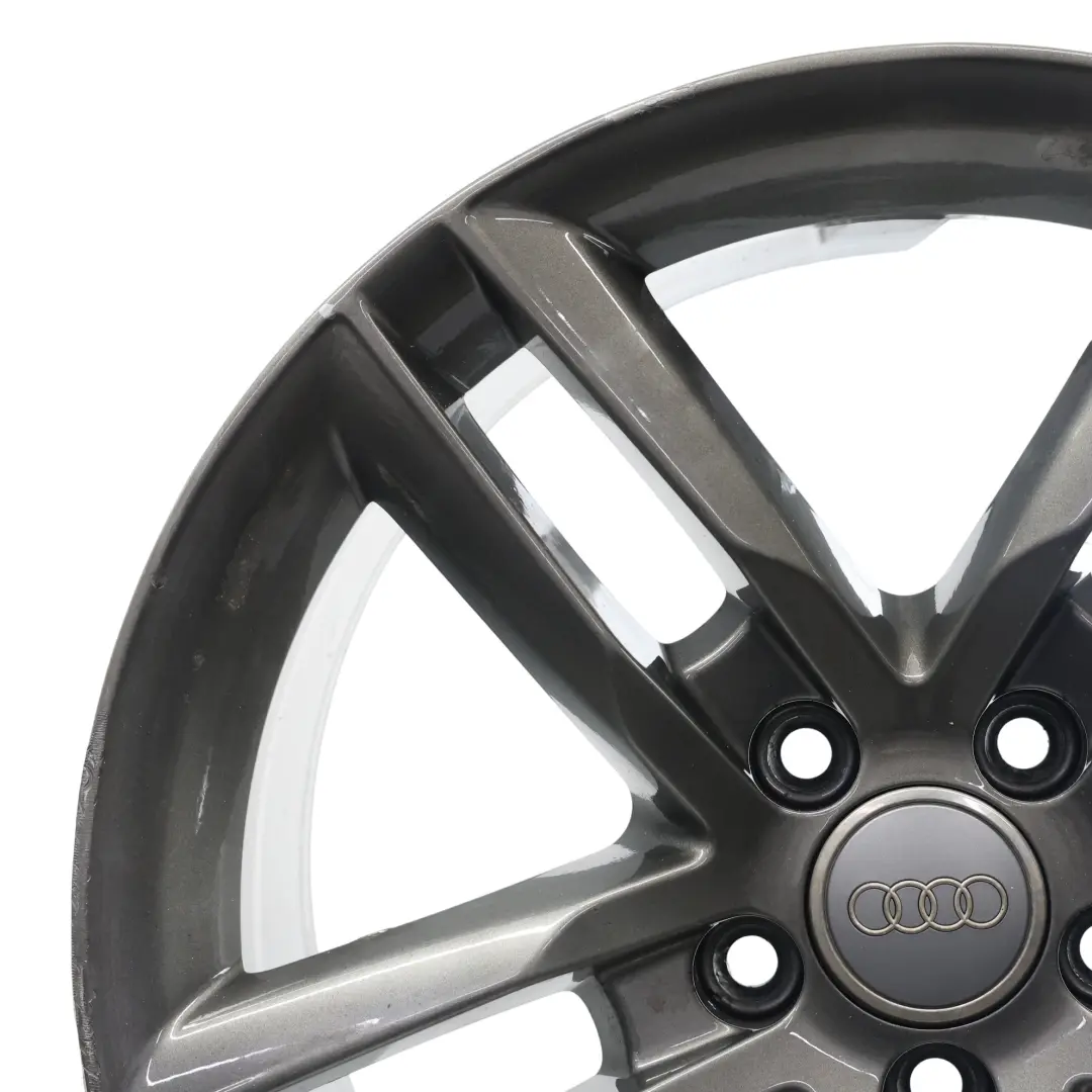 Audi TT Mk2 8J Szara Felga Aluminiowa 18" 9J ET:52 - SKU 8J0601025AN-1 - Numer Części 8J0601025AN