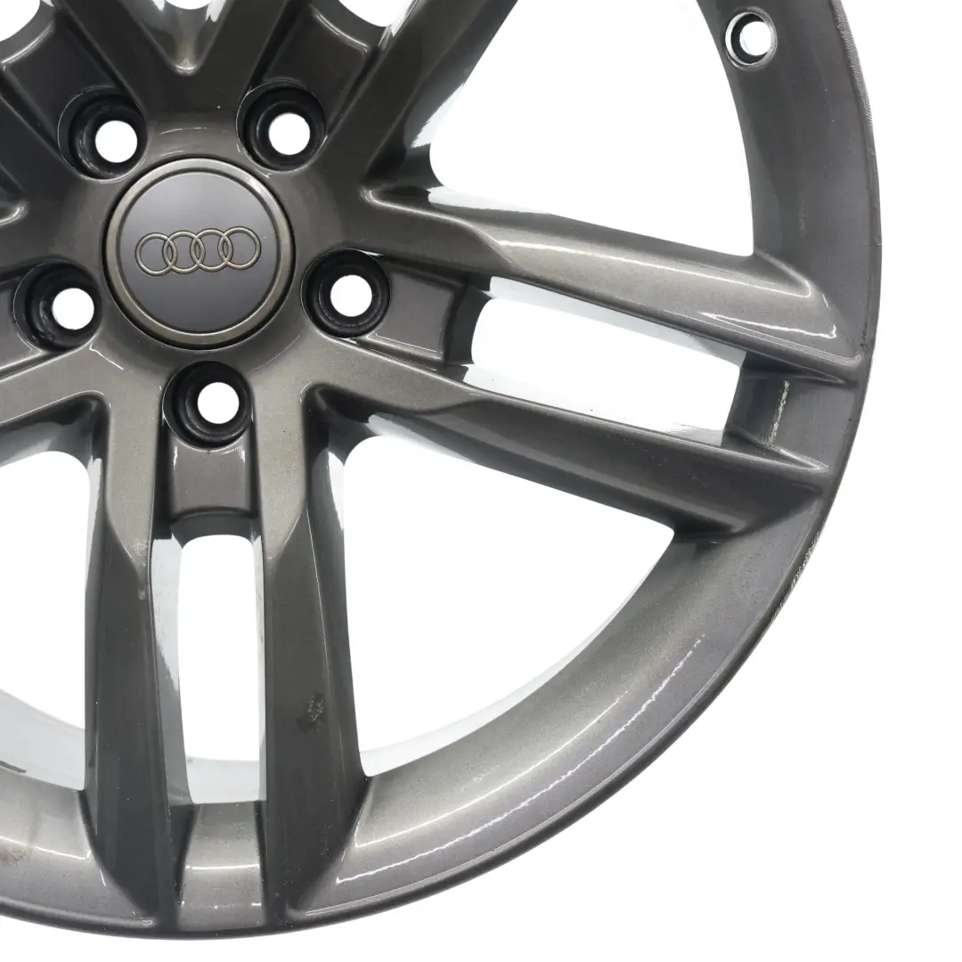 Audi TT Mk2 8J Szara Felga Aluminiowa 18" 9J ET:52 - SKU 8J0601025AN-1 - Numer Części 8J0601025AN