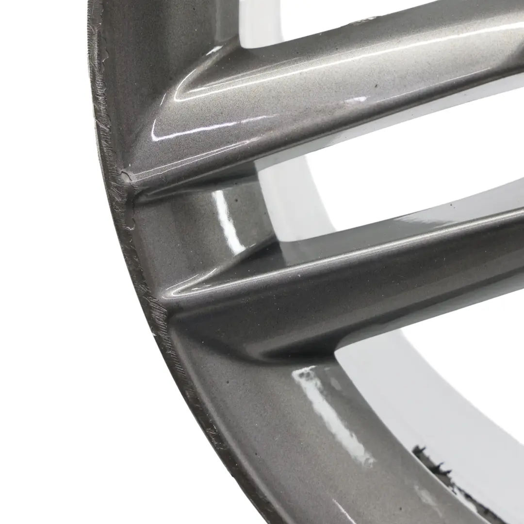 Audi TT Mk2 8J Grey Wheel Alloy Rim 18" 9J ET:52 Double Star Spoke - SKU 8J0601025AN-1 - Part number 8J0601025AN