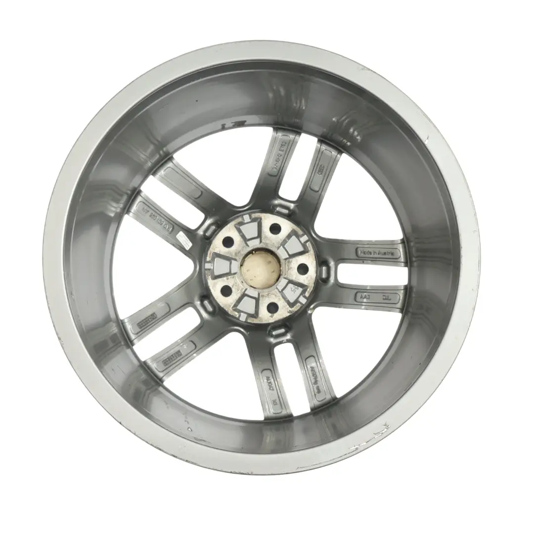 Audi TT Mk2 8J Jante Alliage Gris 18" 9J ET:52 Double Étoile - SKU 8J0601025AN-2 - Numéro de pièce 8J0601025AN