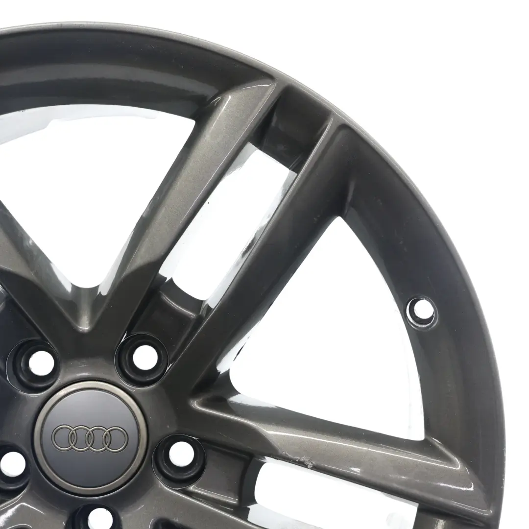 Audi TT Mk2 8J Jante Alliage Gris 18" 9J ET:52 Double Étoile - SKU 8J0601025AN-2 - Numéro de pièce 8J0601025AN