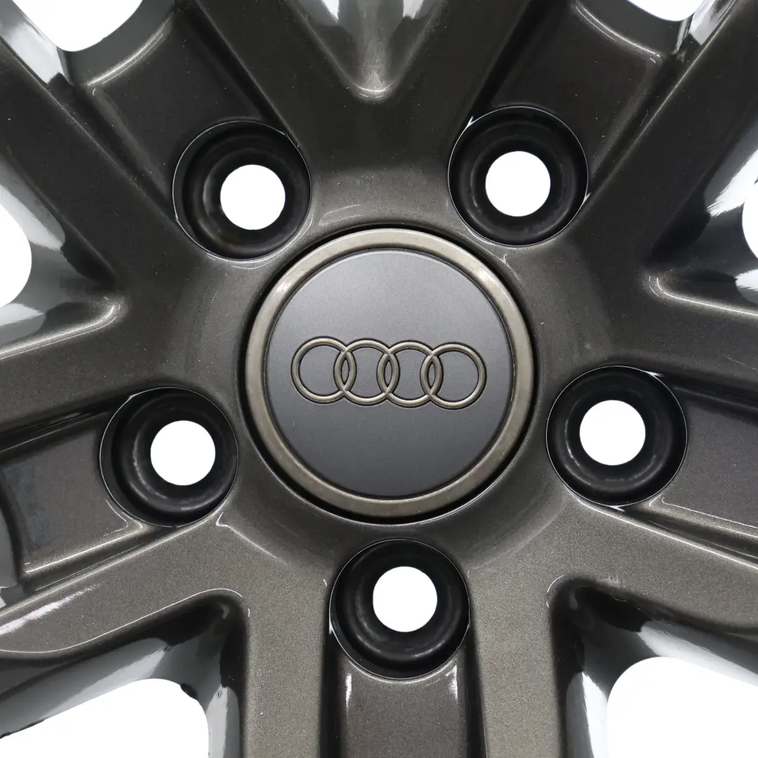 Mk2 8J Grey Wheel Alloy Rim 18" 9J ET:52 Double Star Spoke to Audi TT with Part number 8J0601025AN Audi TT Mk2 8J Grey Wheel Alloy Rim 18" 9J ET:52 Double Star Spoke - SKU 8J0601025AN-2 - Part number 8J0601025AN