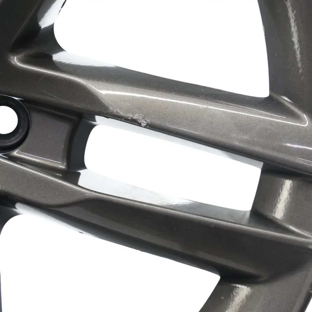 Audi TT Mk2 8J Grau Leichtmetallfelge Alufelge 18" 9J ET:52 - SKU 8J0601025AN-2 - Teilenummer 8J0601025AN