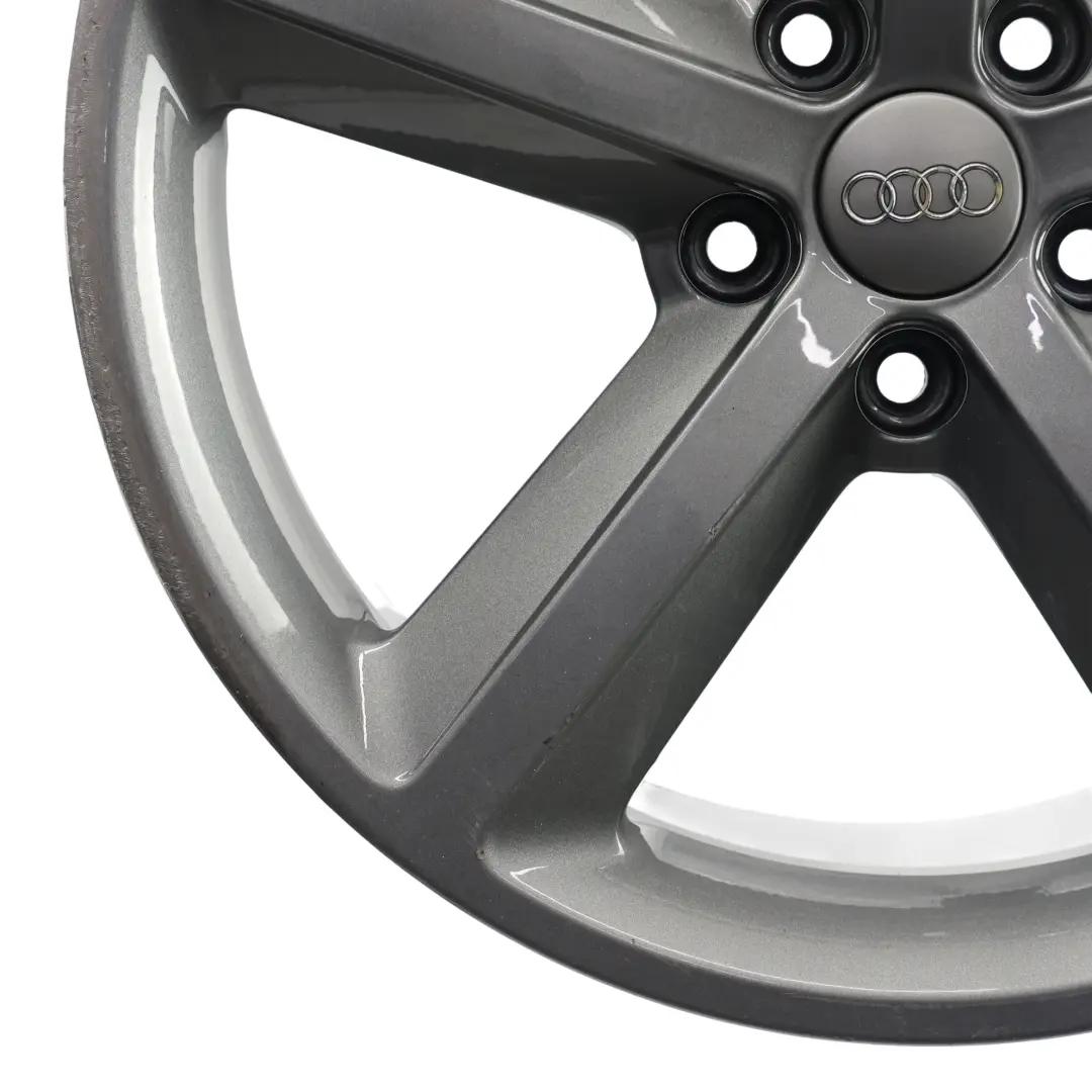 Audi TT Mk2 Leichtmetallfelge Alufelge 18" 9J ET:52 Sternspeiche - SKU 8J0601025M-1 - Teilenummer 8J0601025M