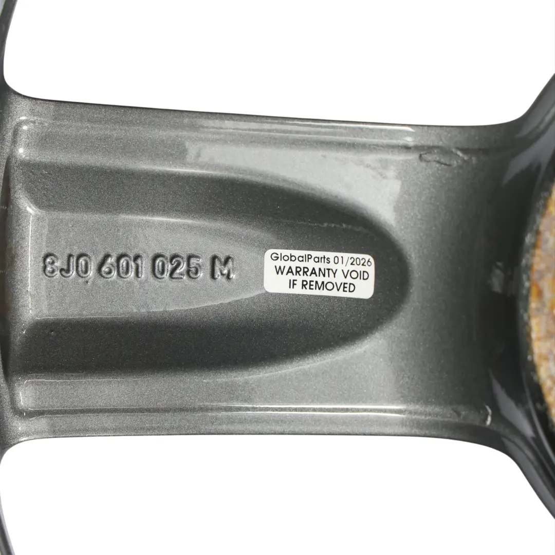 Audi TT Mk2 8J Jante En Alliage 18" 9J ET:52 À Rayons En Étoile - SKU 8J0601025M-2 - Numéro de pièce 8J0601025M