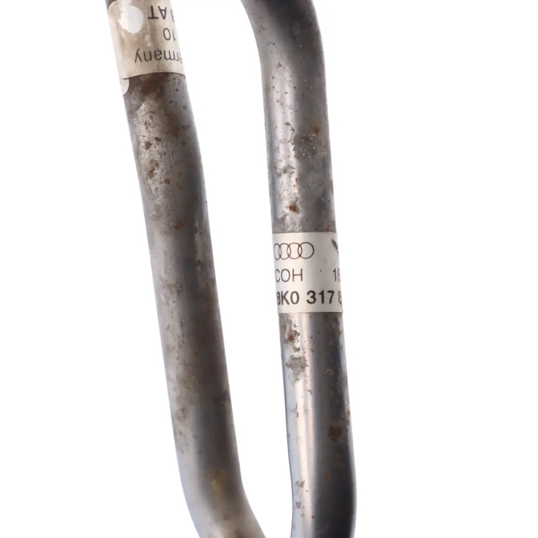 Connecting Oil Pressure Line Pipe to Audi A5 8T with Part number 8K0317817AT Audi A5 8T Connecting Oil Pressure Line Pipe - SKU 8K0317817AT - Part number 8K0317817AT