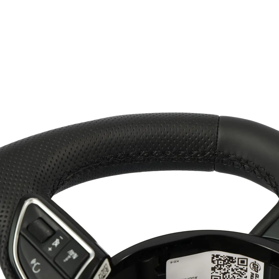 Audi A4 B8 A5 8T Volant S-Line NEUF En Cuir Noir À Méplat - SKU 8K0419091CN-3 - Numéro de pièce 8K0419091CN