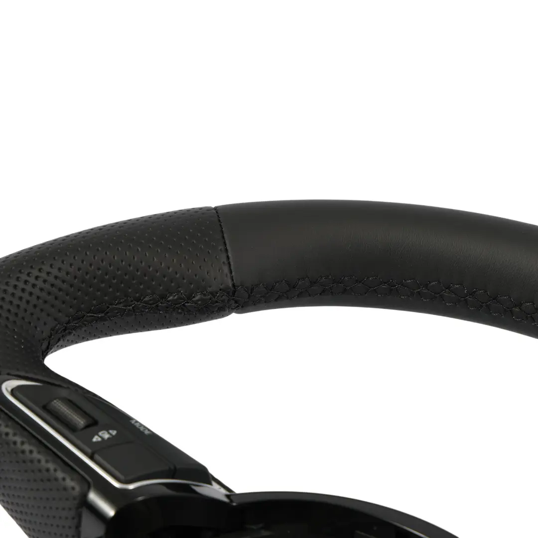 Volant S-Line NEUF En Cuir Noir À Méplat pour Audi A4 B8 A5 8T à propos du numéro de pièce 8K0419091CN Audi A4 B8 A5 8T Volant S-Line NEUF En Cuir Noir À Méplat - SKU 8K0419091CN-3 - Numéro de pièce 8K0419091CN