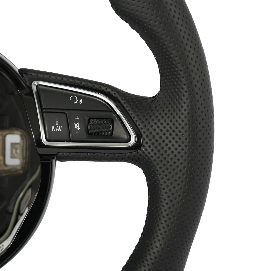 Audi A4 B8 A5 8T Volante S-Line NUEVO Cuero Negro Fondo Plano - SKU 8K0419091CN-3 - Número de pieza 8K0419091CN