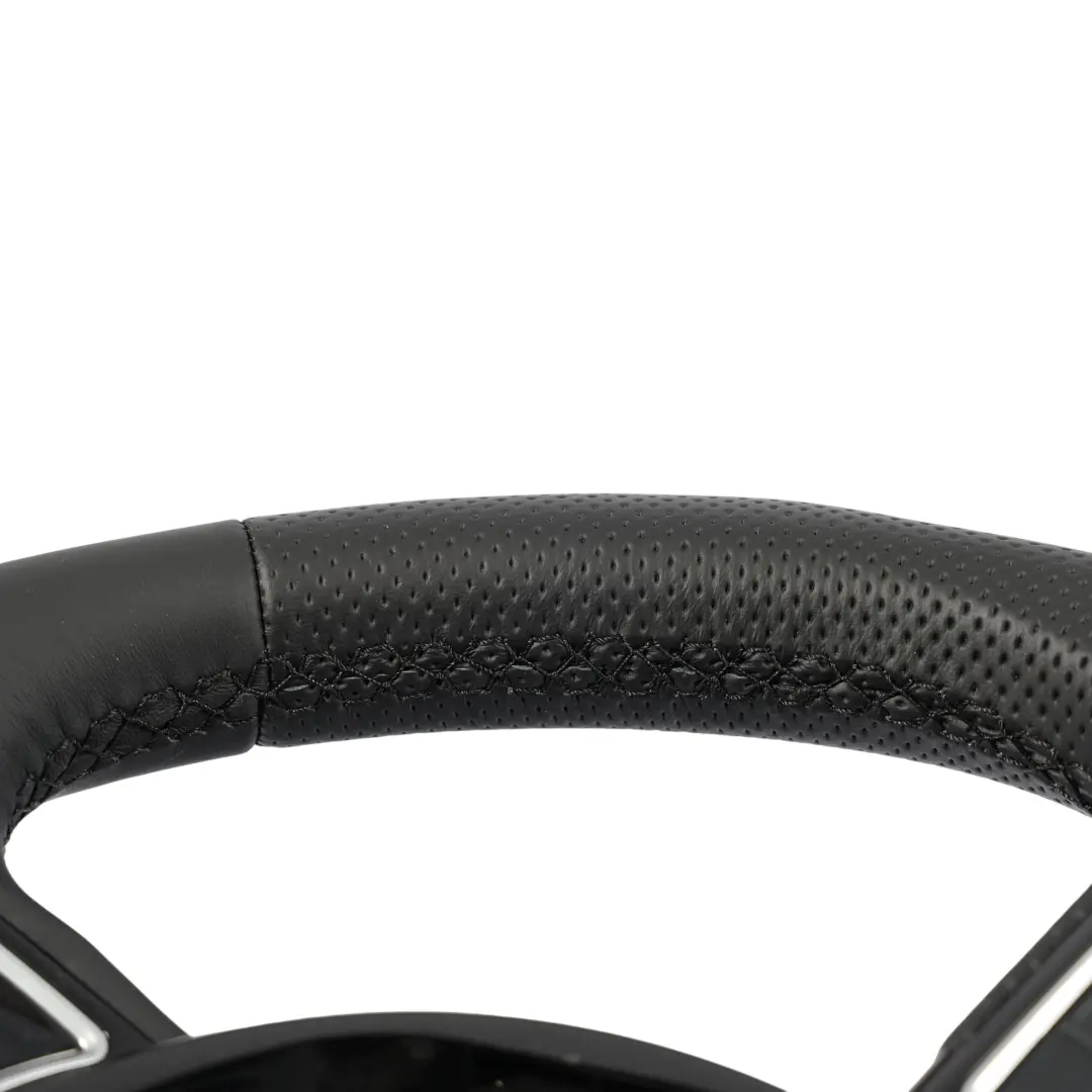 NUEVO Cuero Negro Palanca de Cambio para Audi A4 S4 B8 Volante con número de pieza 8K0419091DD Audi A4 S4 B8 Volante NUEVO Cuero Negro Palanca de Cambio - SKU 8K0419091DD-1 - Número de pieza 8K0419091DD