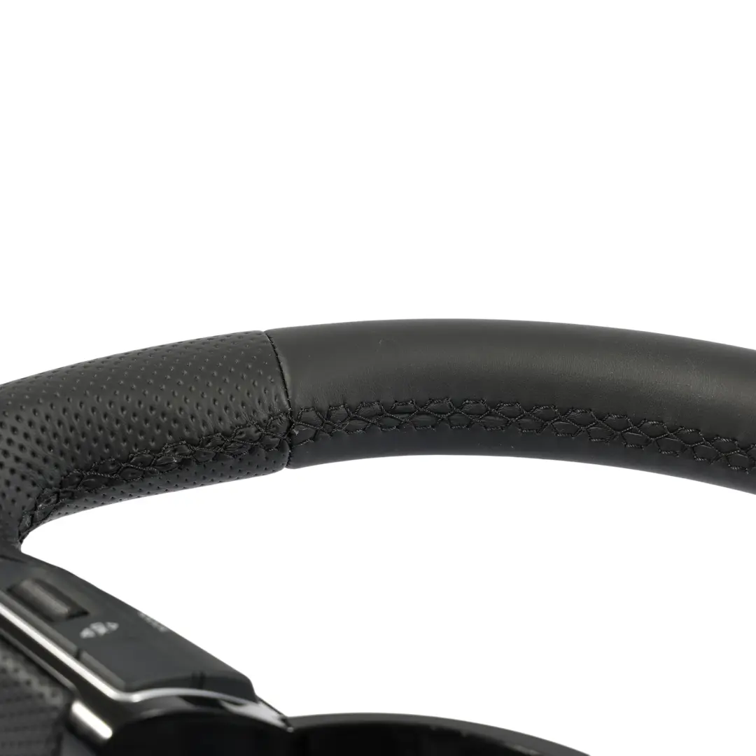 Lenkrad NEU Schwarz Leder Schaltwippen für Audi A4 S4 B8 mit Teilenummer 8K0419091DD Audi A4 S4 B8 Lenkrad NEU Schwarz Leder Schaltwippen - SKU 8K0419091DD-1 - Teilenummer 8K0419091DD