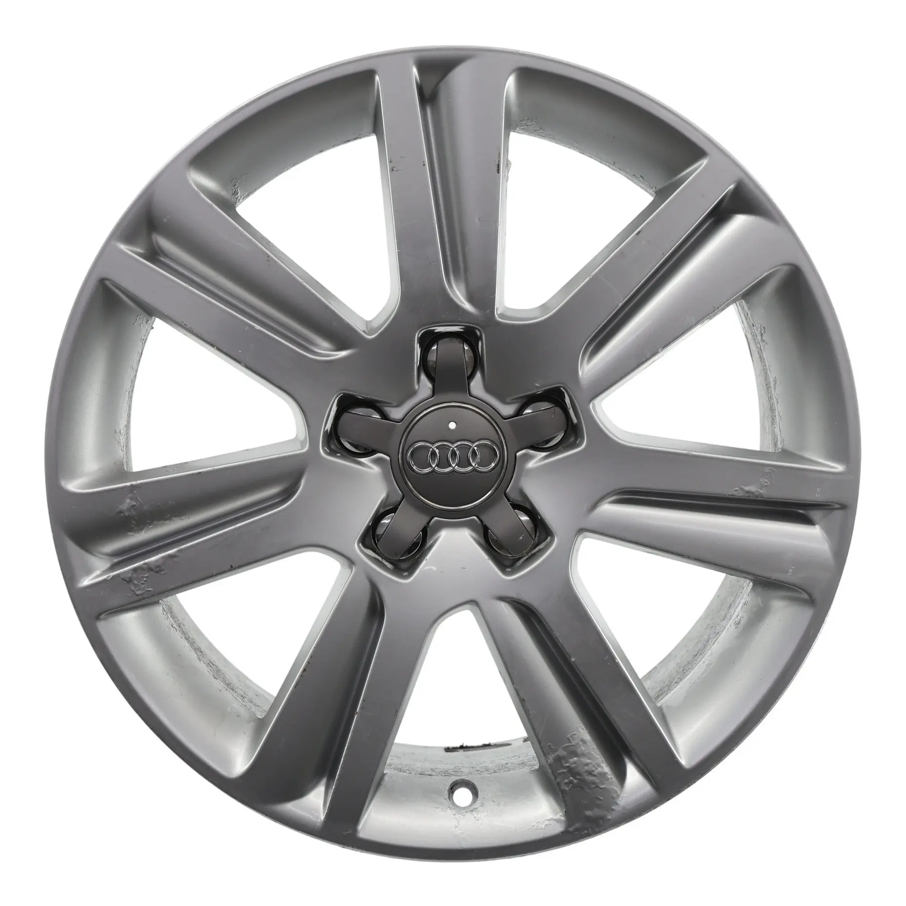 Audi A4 B8 A5 8T Silberne Leichtmetallfelge 17" ET:45 7,5J 8K0601025B