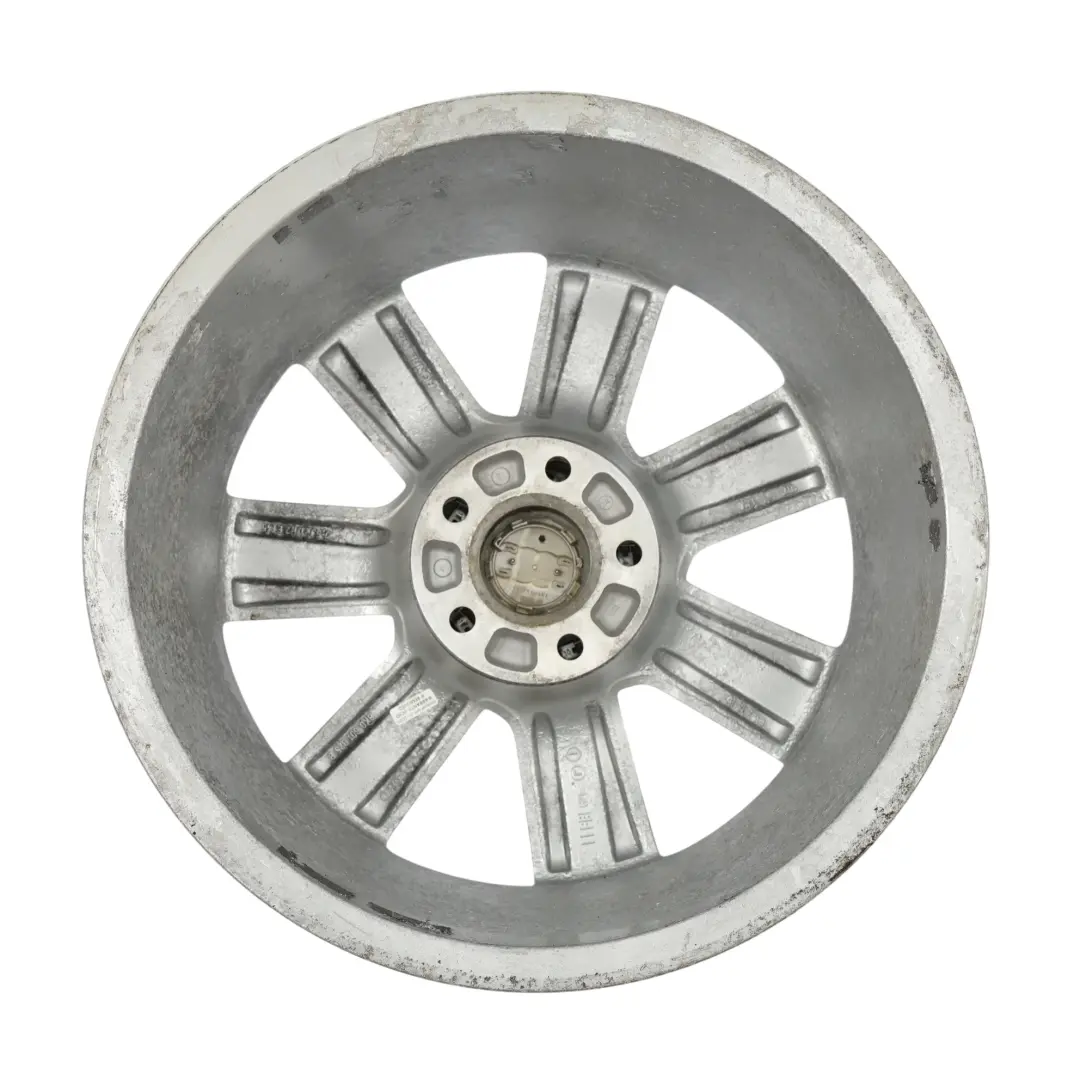 Audi A4 B8 A5 8T Silver Wheel Alloy Rim 17" ET:45 7,5J 8K0601025B - SKU 8K0601025B-2 - Part number 8K0601025B-2
