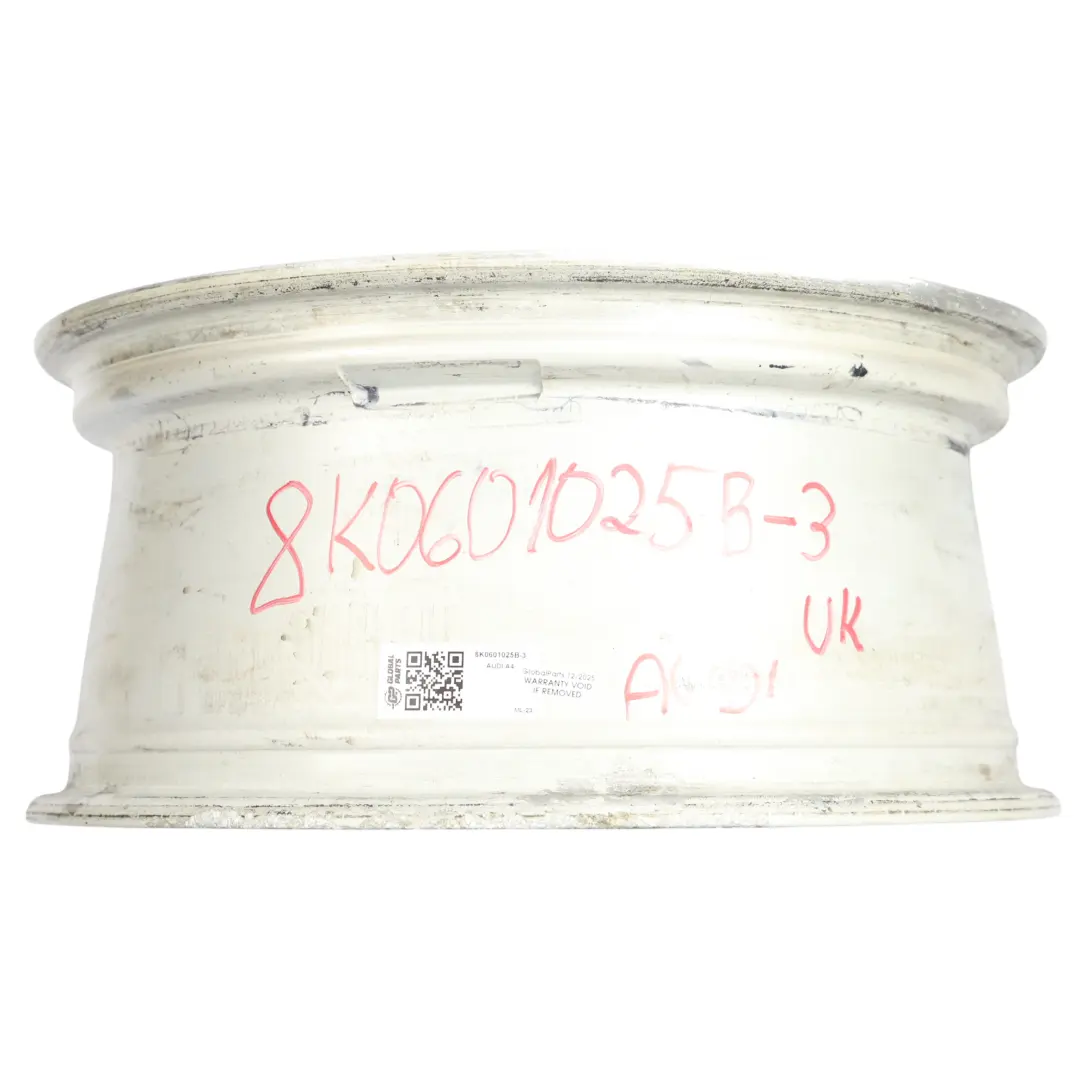 Audi A4 B8 Silver Wheel Alloy Rim 17" ET:45 7,5J - SKU 8K0601025B-3 - Part number 8K0601025B