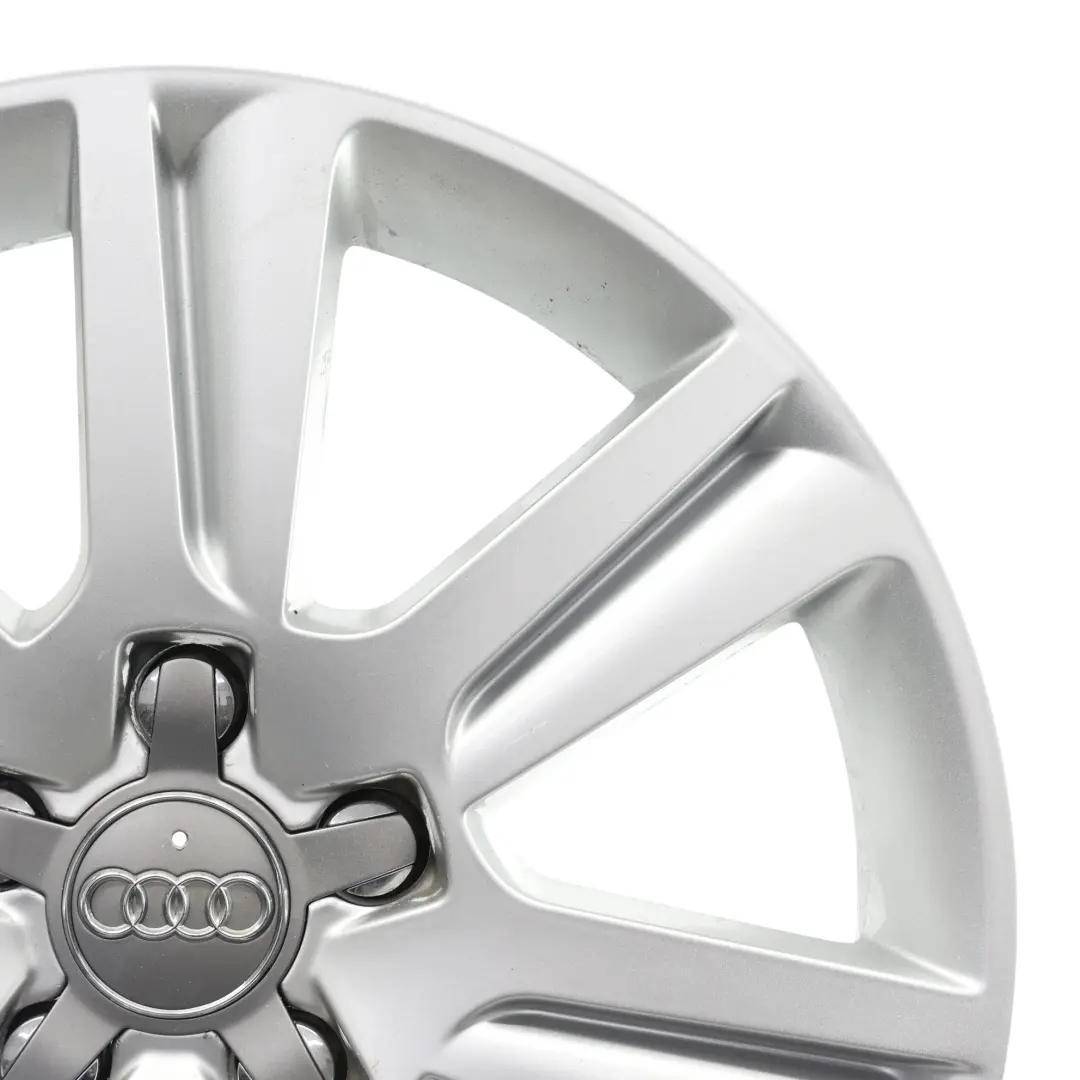 Audi A4 B8 Silver Wheel Alloy Rim 17" ET:45 7,5J - SKU 8K0601025B-3 - Part number 8K0601025B