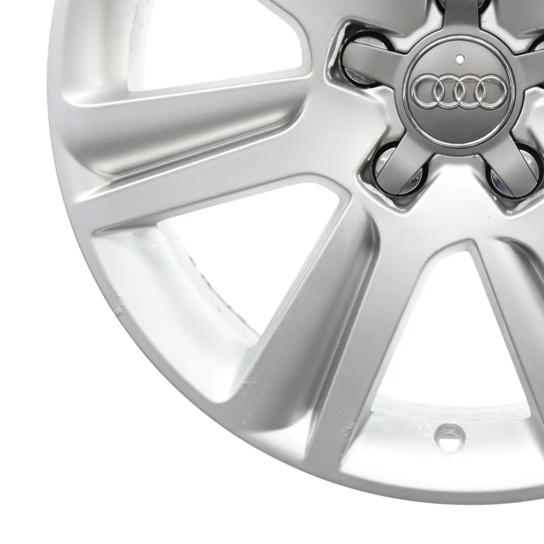 Audi A4 B8 Silver Wheel Alloy Rim 17" ET:45 7,5J - SKU 8K0601025B-3 - Part number 8K0601025B