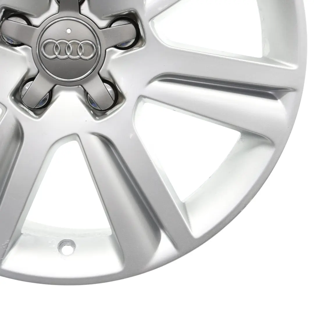 Audi A4 B8 Silver Wheel Alloy Rim 17" ET:45 7,5J - SKU 8K0601025B-3 - Part number 8K0601025B