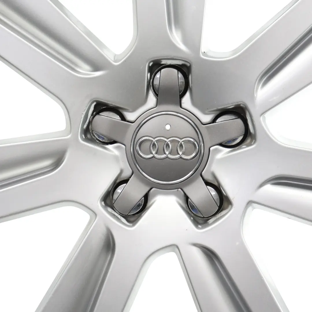 Alloy Rim 17" ET:45 7,5J to Audi A4 B8 Silver Wheel with Part number 8K0601025B Audi A4 B8 Silver Wheel Alloy Rim 17" ET:45 7,5J - SKU 8K0601025B-3 - Part number 8K0601025B