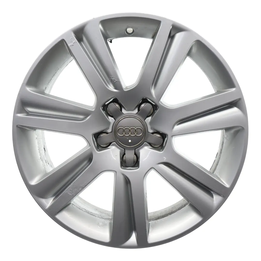 Audi A4 B8 Silver Wheel Alloy Rim 17" ET:45 7,5J - SKU 8K0601025B-4 - Part number 8K0601025B