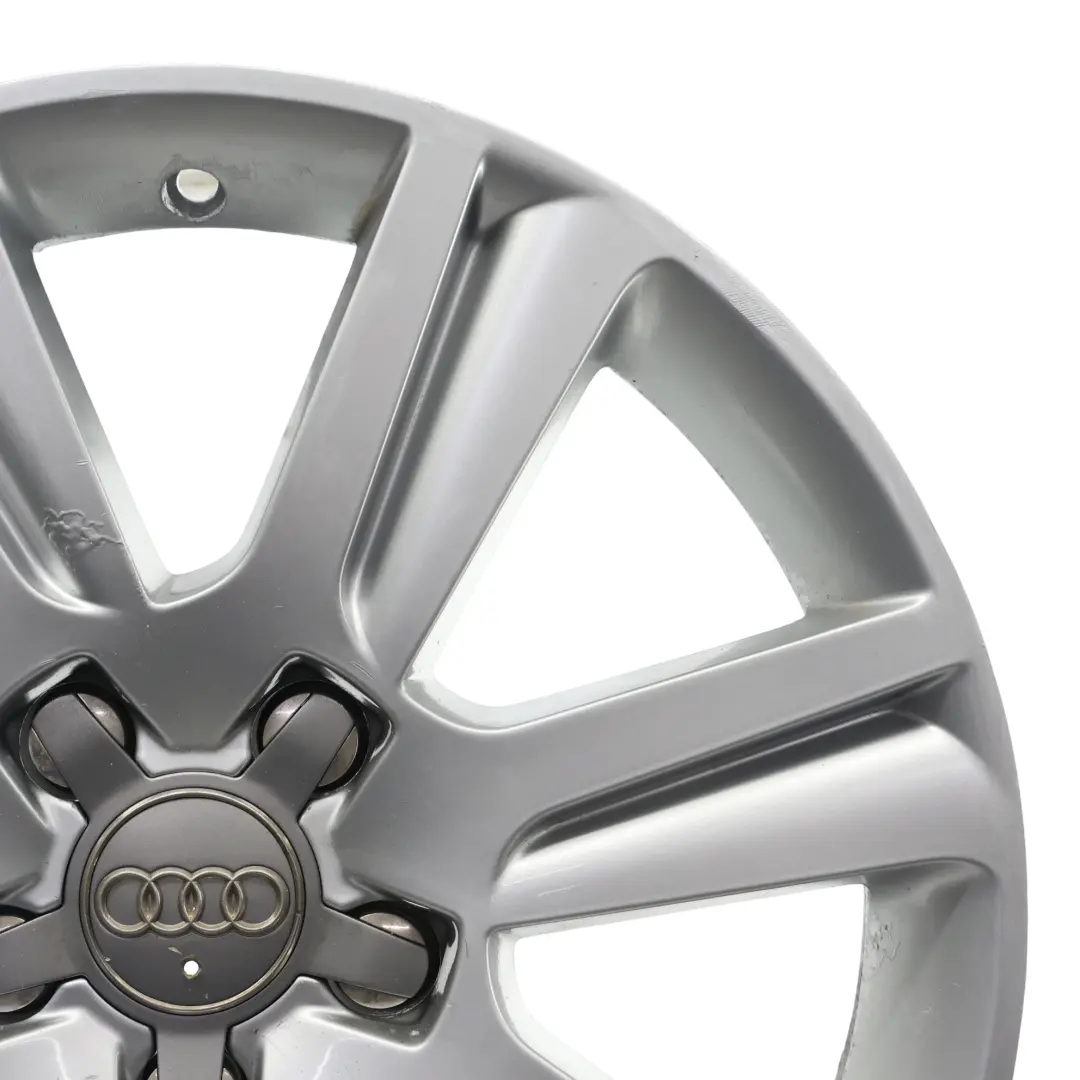 Audi A4 B8 Silver Wheel Alloy Rim 17" ET:45 7,5J - SKU 8K0601025B-4 - Part number 8K0601025B