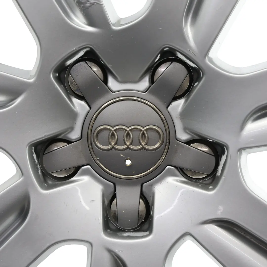 Alloy Rim 17" ET:45 7,5J to Audi A4 B8 Silver Wheel with Part number 8K0601025B Audi A4 B8 Silver Wheel Alloy Rim 17" ET:45 7,5J - SKU 8K0601025B-4 - Part number 8K0601025B