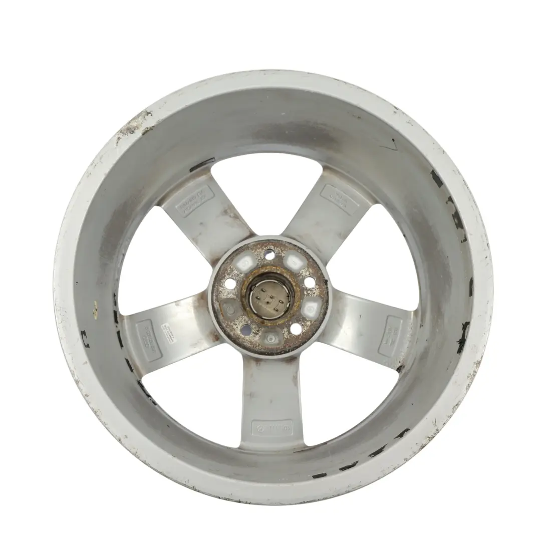 Audi A4 B8 8K Srebrna Felga Aluminiowa 18" ET:47 8J Star Spoke - SKU 8K0601025Q-1 - Numer Części 8K0601025Q