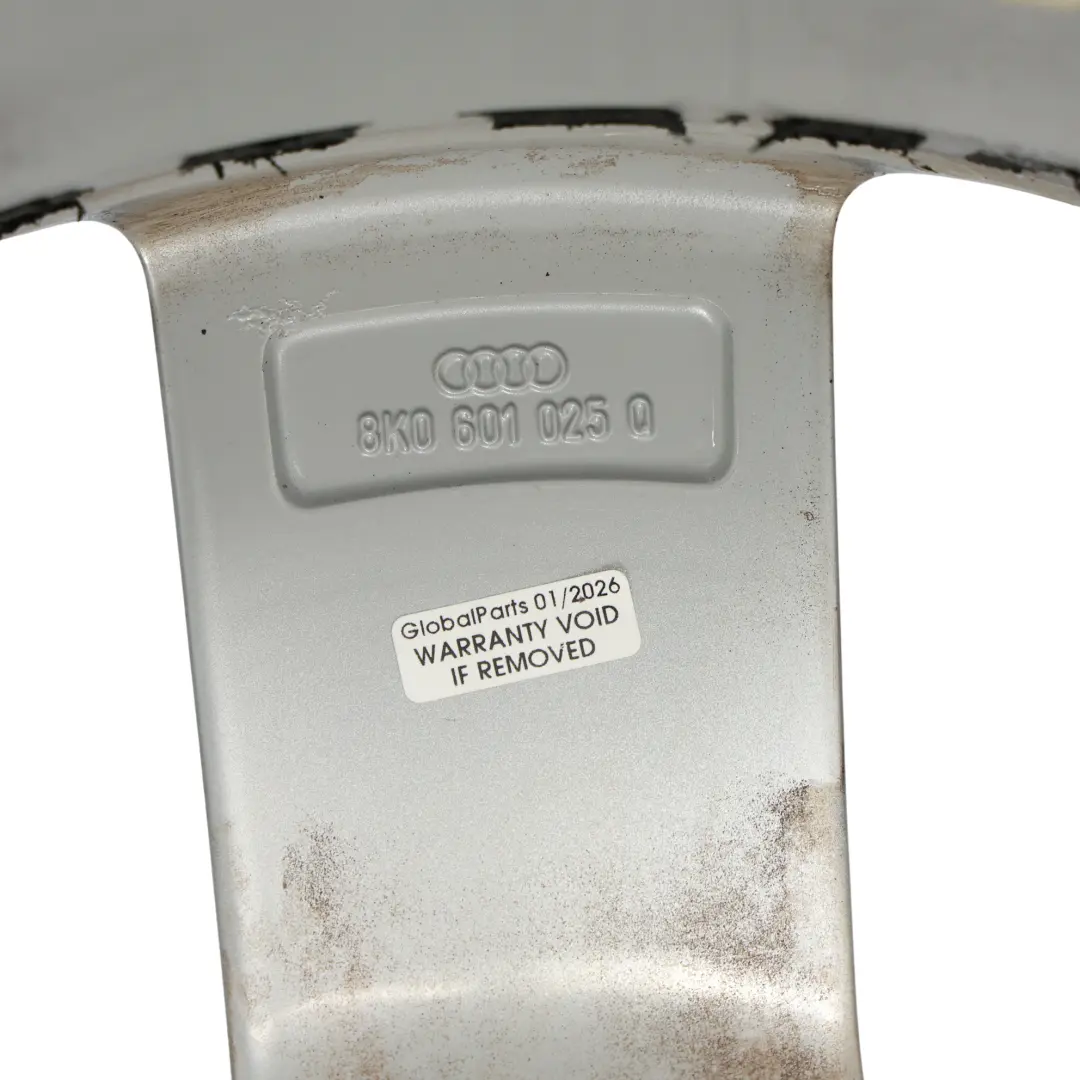 Audi A4 B8 8K Srebrna Felga Aluminiowa 18" ET:47 8J Star Spoke - SKU 8K0601025Q-1 - Numer Części 8K0601025Q