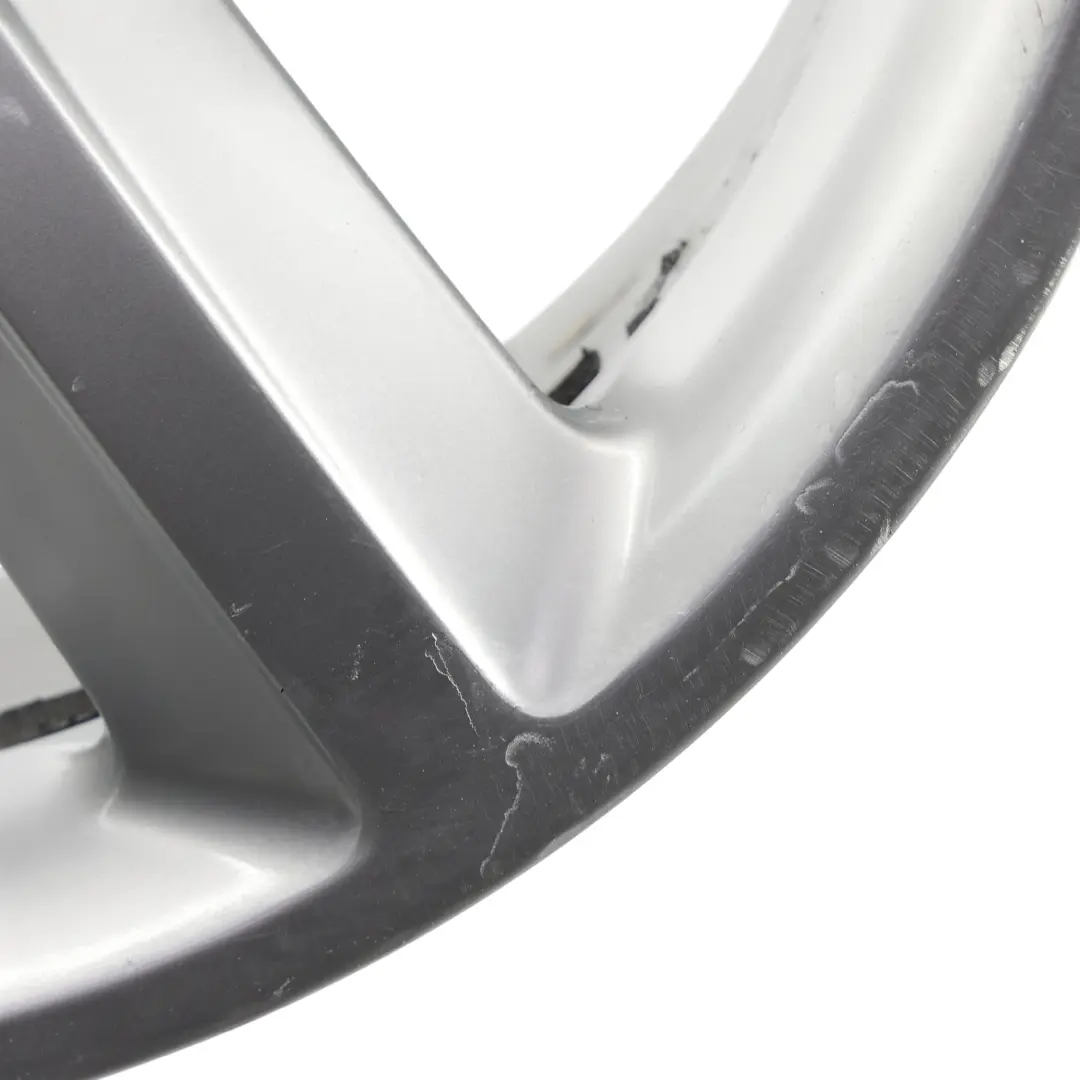 Audi A4 B8 8K Cerchio In Lega Argento 18" ET:47 8J Star Spoke - SKU 8K0601025Q-1 - Numero di parte 8K0601025Q
